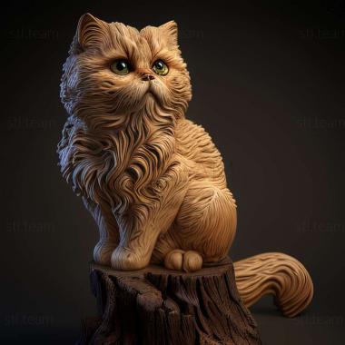 3D модель Рагамаффін кіт (STL)